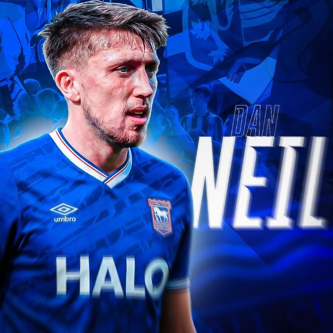 球友会首页-官方：桑德兰中场丹尼尔-尼尔租借加盟英冠伊普斯维奇